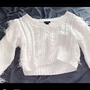 -rue 21 cropped sweater